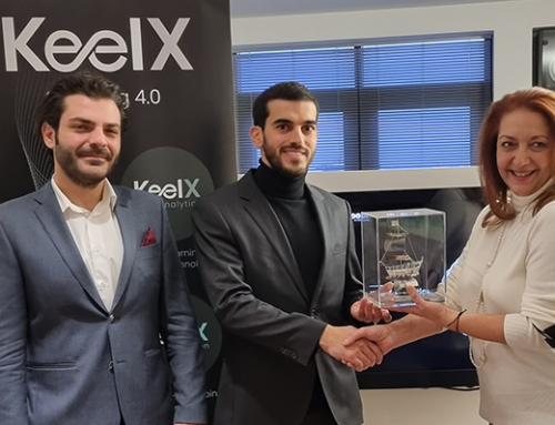 Aristos Philis receives YoungShip Cyprus Young Leader Award for his work at KeelX